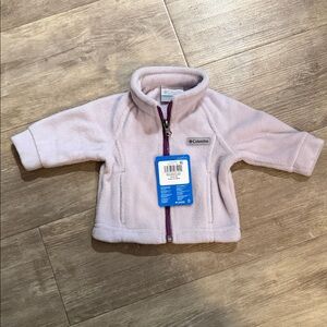 ✨2 for $20✨ Columbia Infant Fleece Jacket in Soft Pink 0-3 month